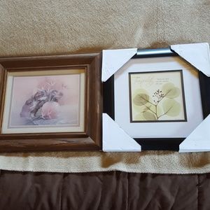Set of two pictures, new and like new